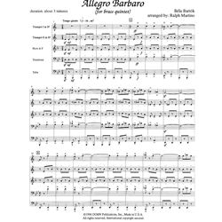 Allegro Barbaro - Brass Quintet
