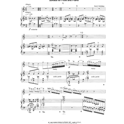 Sonata - Flute and Piano