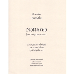 Notturno from "String Quartet No. 2" - Brass Quintet
