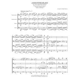 Ragtime Blast, A - Tuba Quartet