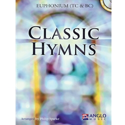 Classic Hymns - Euphonium (TC&BC) w/CD