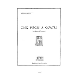 Cinq Pieces a Quatre - Trombone Quartet