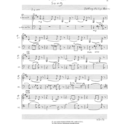 Song - Clarinet and Cello