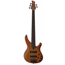 Yamaha TRBX505 5-String Electric Bass Guitar - Brick Burst