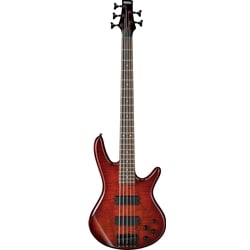Ibanez GSR205SM 5-String Electric Bass Guitar - Charcoal Brown Burst