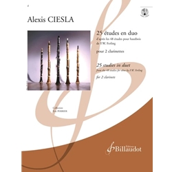25 Studies in Duet Form - Clarinet Duet