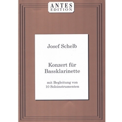 Concerto for Bass Clarinet - Score