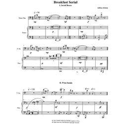 Breakfast Serial - Tenor Saxophone and Piano