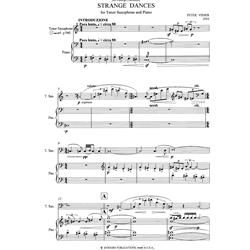 Strange Dances - Tenor Saxophone and Piano