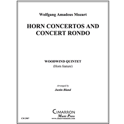 Horn Concertos and Concert Rondo - Woodwind Quintet (Horn Feature)