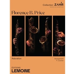 Adoration - Saxophone Quartet (SATB)