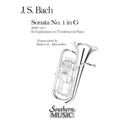 Sonata No. 1 in G, BMV 1027 - Euphonium & Piano