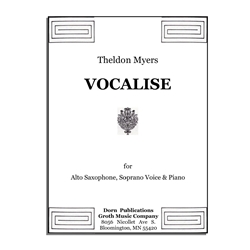 Vocalise - Soprano Voice, Alto Saxophone and Piano