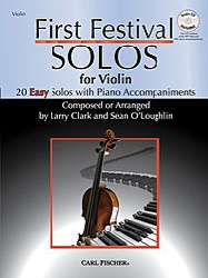 First Festival Solos for Violin (Book/CD) - Violin and Piano