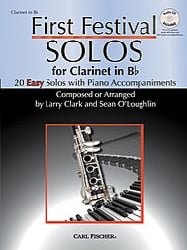 First Festival Solos for Clarinet (Bk/CD) - Clarinet and Piano