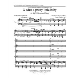 O What a Pretty Little Baby - SATB