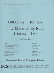 Melancholy Rags, Books I-IV - Piano