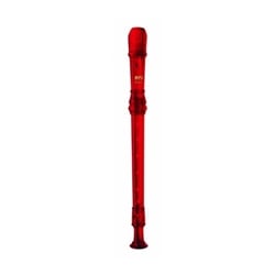 MPI Prism 2-piece Soprano Recorder Red