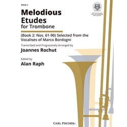 Melodious Etudes, Book 2: Nos. 61-90 - Trombone