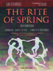Rite of Spring - Clarinet and Piano