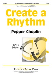 Create a Rhythm - SATB