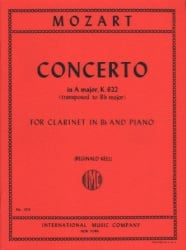 Concerto, K. 622 (Transposed to B-flat Major) - Clarinet and Piano