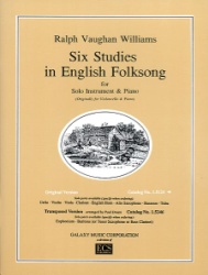 6 Studies in English Folksong - Original Version