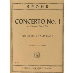 Concerto No. 1 in C Minor, Op. 26 - Clarinet and Piano