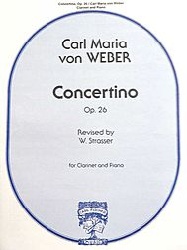 Concertino in E-flat Major, Op. 26 - Clarinet and Piano