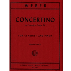 Concertino in E-flat Major, Op. 26 - Clarinet and Piano