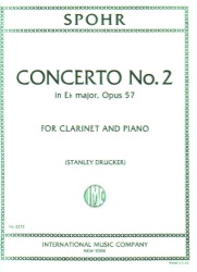 Concerto No. 2 in E-flat Major, Op. 57 - Clarinet and Piano