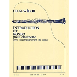 Introduction et Rondo - Clarinet and Piano