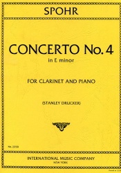 Concerto No. 4 in E Minor - Clarinet in A and Piano
