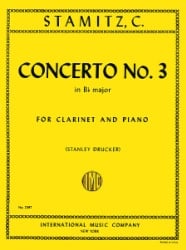 Concerto No. 3 in B-flat Major - Clarinet and Piano