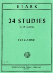 24 Studies in All Tonalities - Clarinet