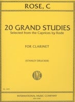 20 Grand Studies after Rode - Clarinet
