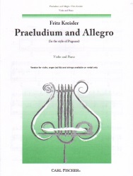 Praeludium and Allegro - Violin and Piano