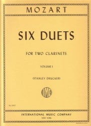 6 Duets, Volume 1 - Clarinet Duet