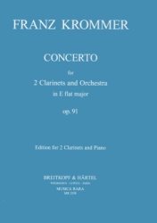 Concerto in E-flat Major, Op. 91 - Clarinet Duet and Piano
