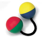 NINO Plastic Ball Shakers Harlekin