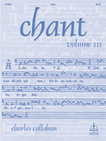 Chant Volume 3  - Organ