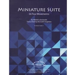 Miniature Suite (in Four Movements) - Concert Band