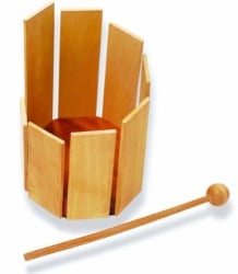 Trophy Wood Stirring Drum with Mallet