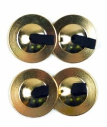 Trophy Pro Thick Cast Brass Finger Cymbals (2 Pair)