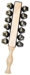 WestCo 12 Sleigh Bells On Hardwood Handle