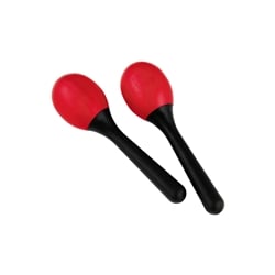 NINO569R Plastic Egg Maracas