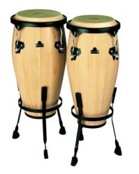 NINO89NT Wood Conga Set - Natural