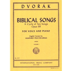 Biblical Songs, Op. 99, Vol. 1 - High Voice