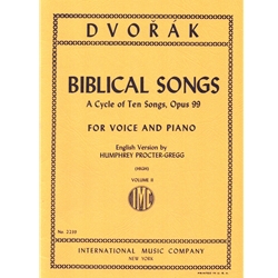 Biblical Songs, Op. 99, Vol. 2 - High Voice