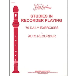 Duschenes: Studies in Recorder Playing - Alto Recorder